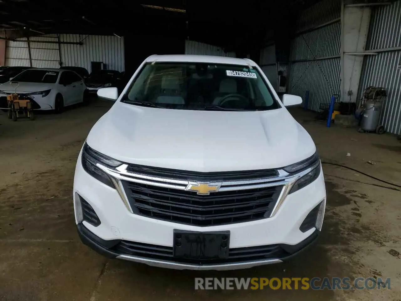 5 Photograph of a damaged car 3GNAXKEV3NL135426 CHEVROLET EQUINOX 2022