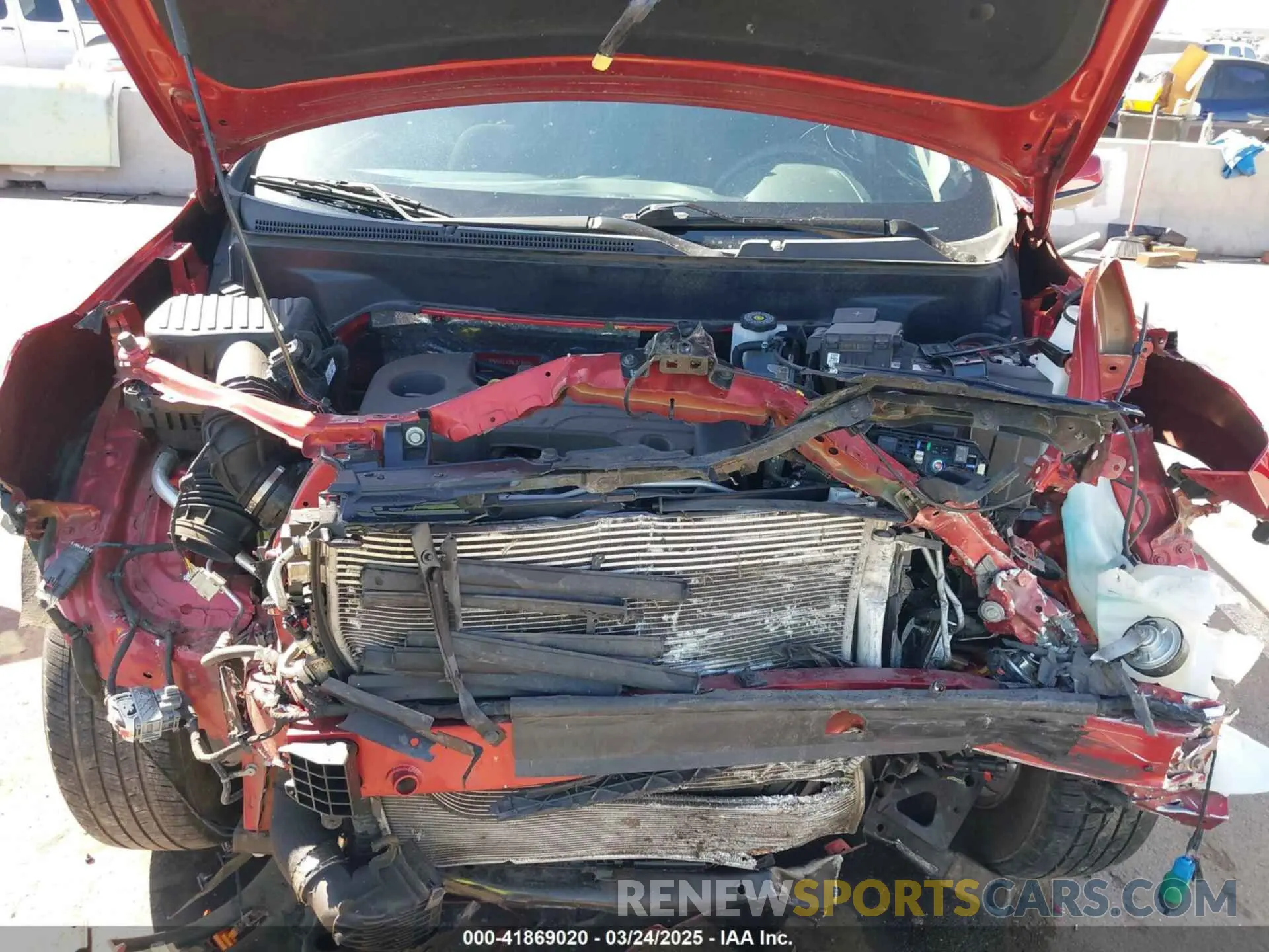 10 Photograph of a damaged car 3GNAXKEV3NL212053 CHEVROLET EQUINOX 2022