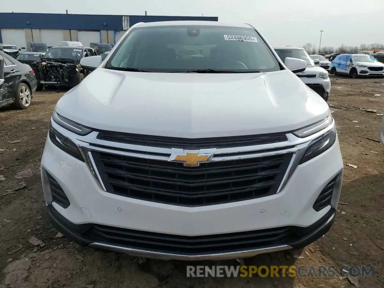 5 Photograph of a damaged car 3GNAXKEV3NL212649 CHEVROLET EQUINOX 2022