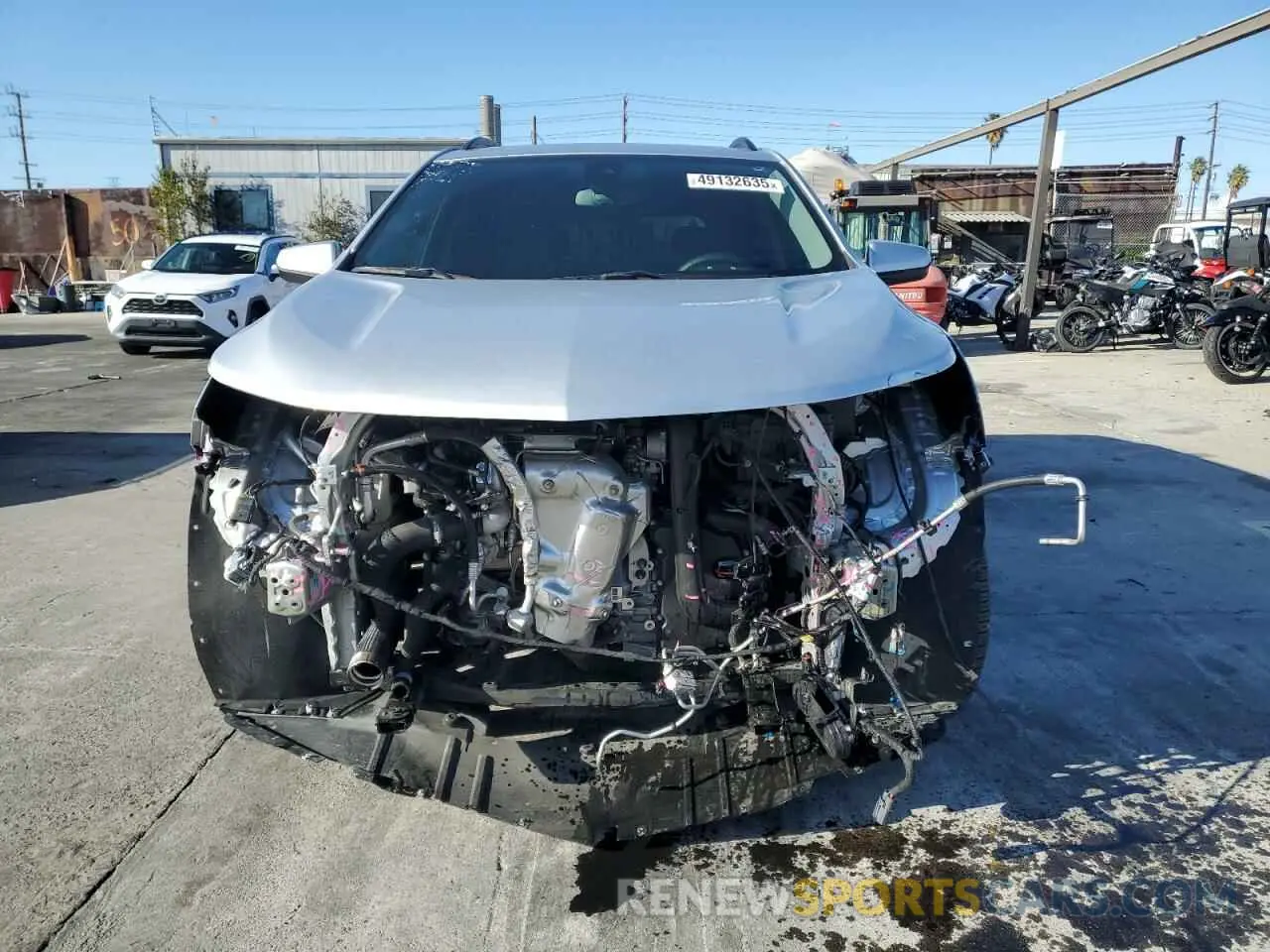 5 Photograph of a damaged car 3GNAXKEV3NL234327 CHEVROLET EQUINOX 2022