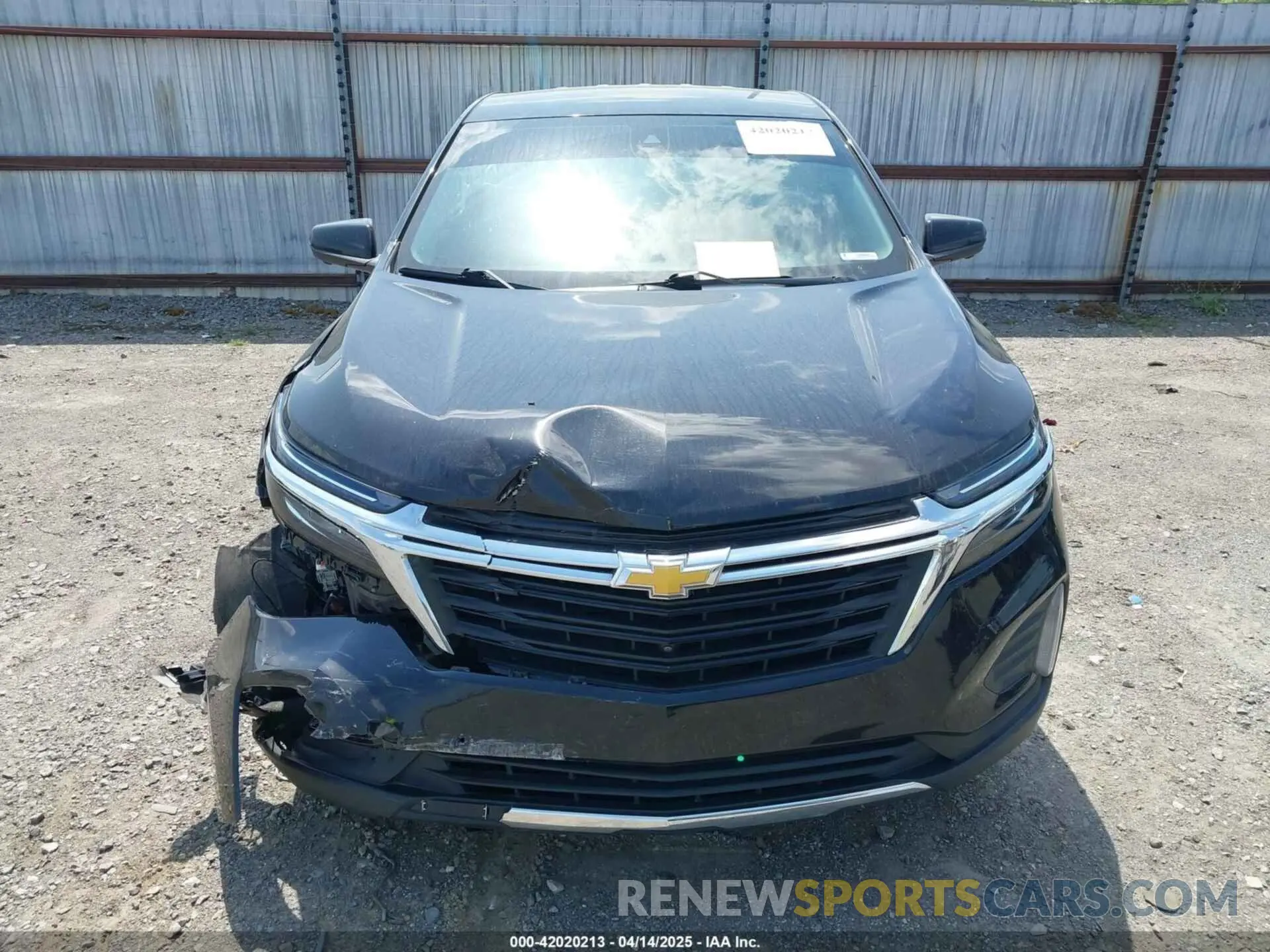 12 Photograph of a damaged car 3GNAXKEV3NL281177 CHEVROLET EQUINOX 2022