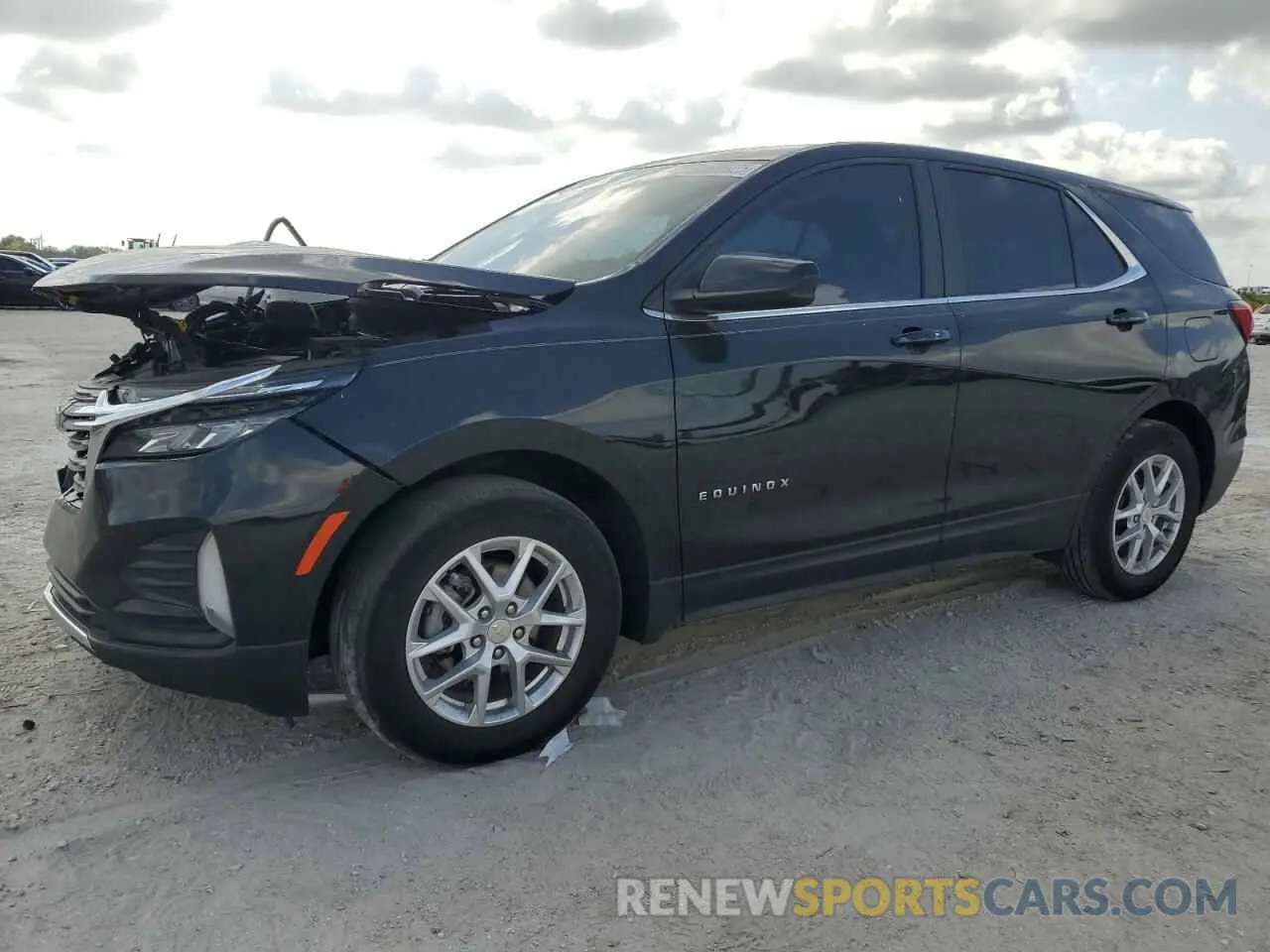 1 Photograph of a damaged car 3GNAXKEV4NL107134 CHEVROLET EQUINOX 2022