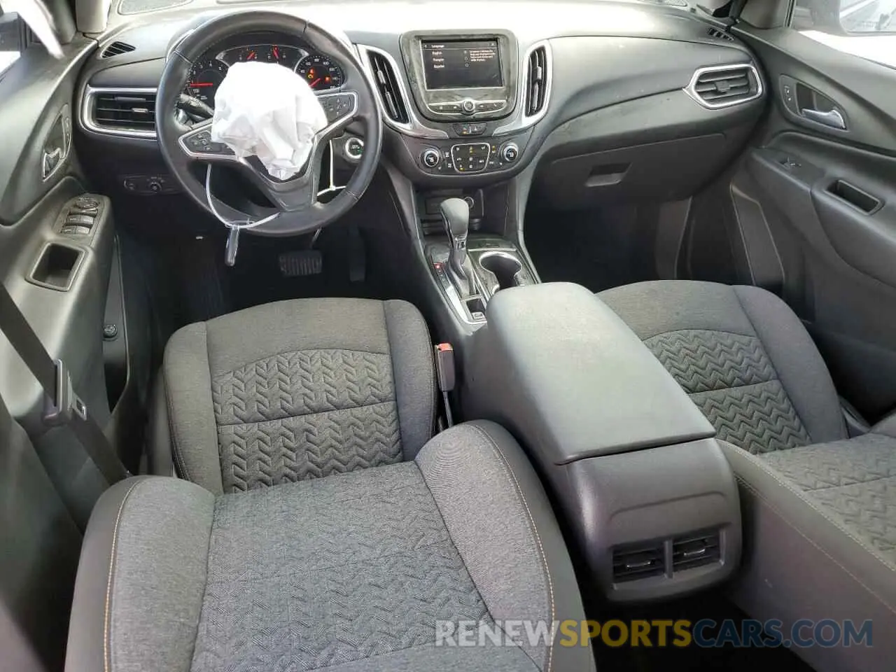 8 Photograph of a damaged car 3GNAXKEV4NL107134 CHEVROLET EQUINOX 2022