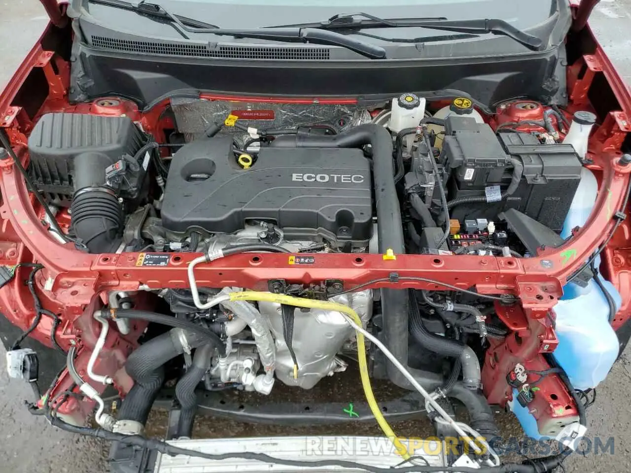 12 Photograph of a damaged car 3GNAXKEV4NL203247 CHEVROLET EQUINOX 2022