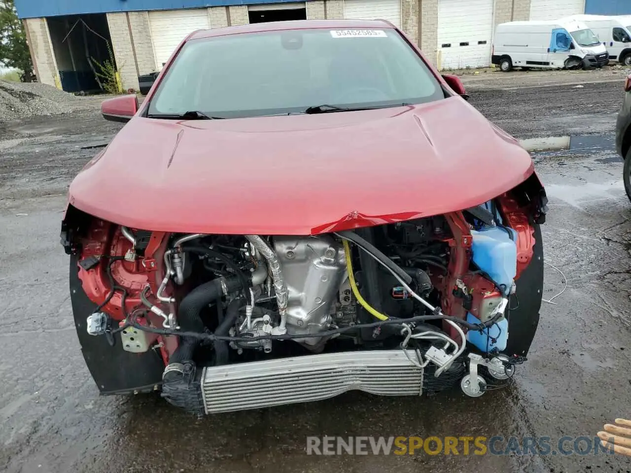 5 Photograph of a damaged car 3GNAXKEV4NL203247 CHEVROLET EQUINOX 2022