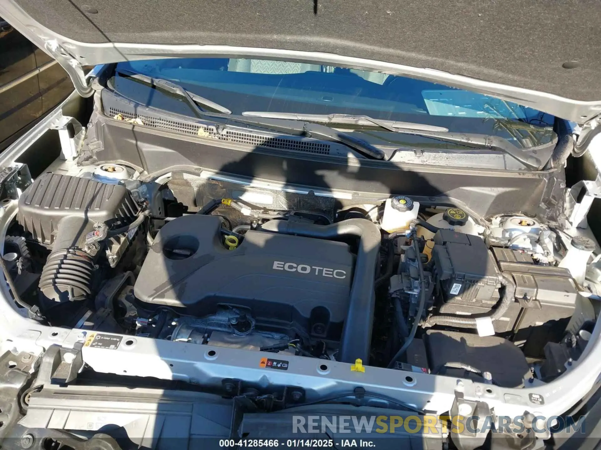 10 Photograph of a damaged car 3GNAXKEV4NL234627 CHEVROLET EQUINOX 2022