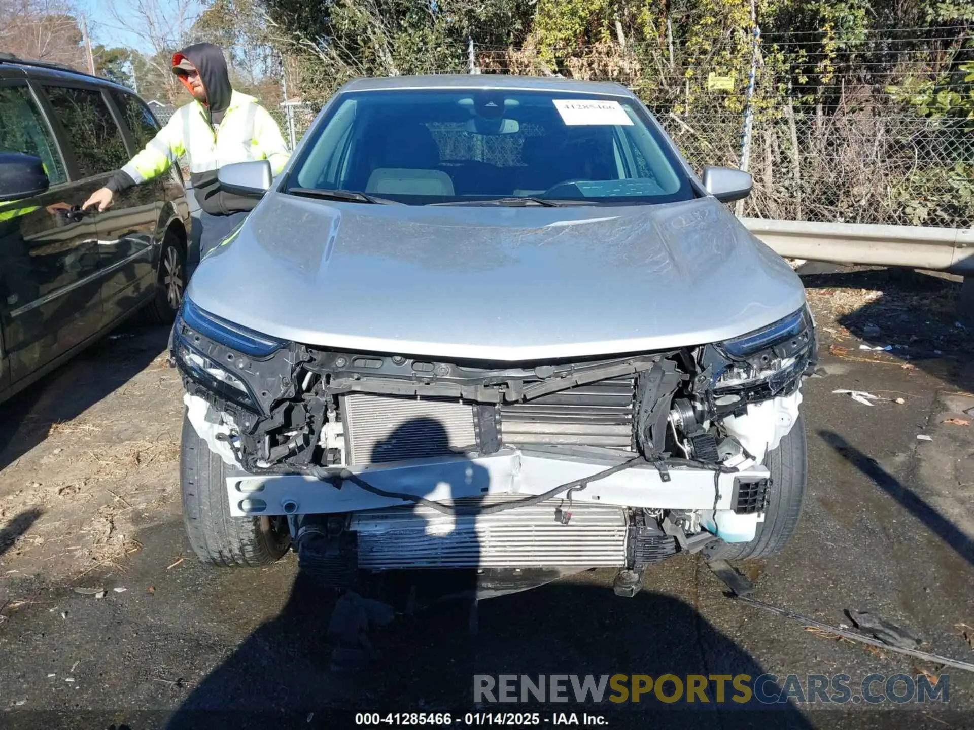 12 Photograph of a damaged car 3GNAXKEV4NL234627 CHEVROLET EQUINOX 2022