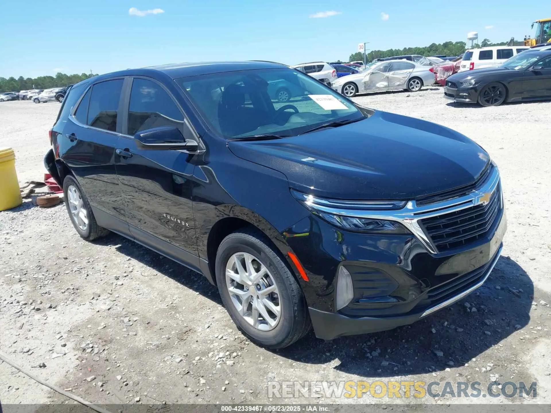 1 Photograph of a damaged car 3GNAXKEV4NL240718 CHEVROLET EQUINOX 2022