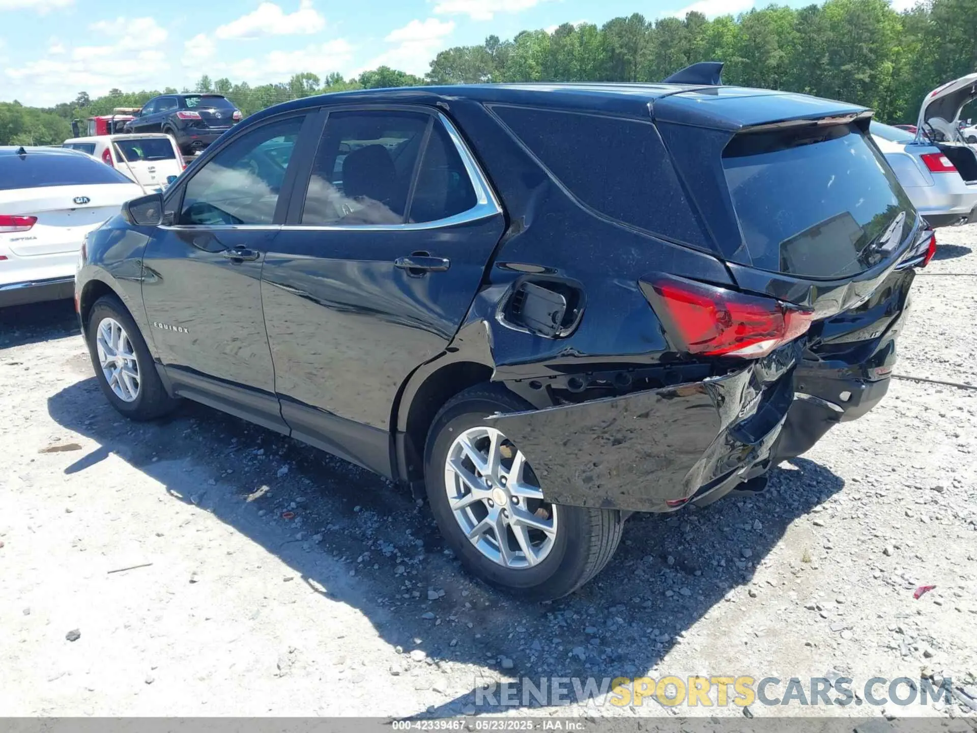 3 Photograph of a damaged car 3GNAXKEV4NL240718 CHEVROLET EQUINOX 2022