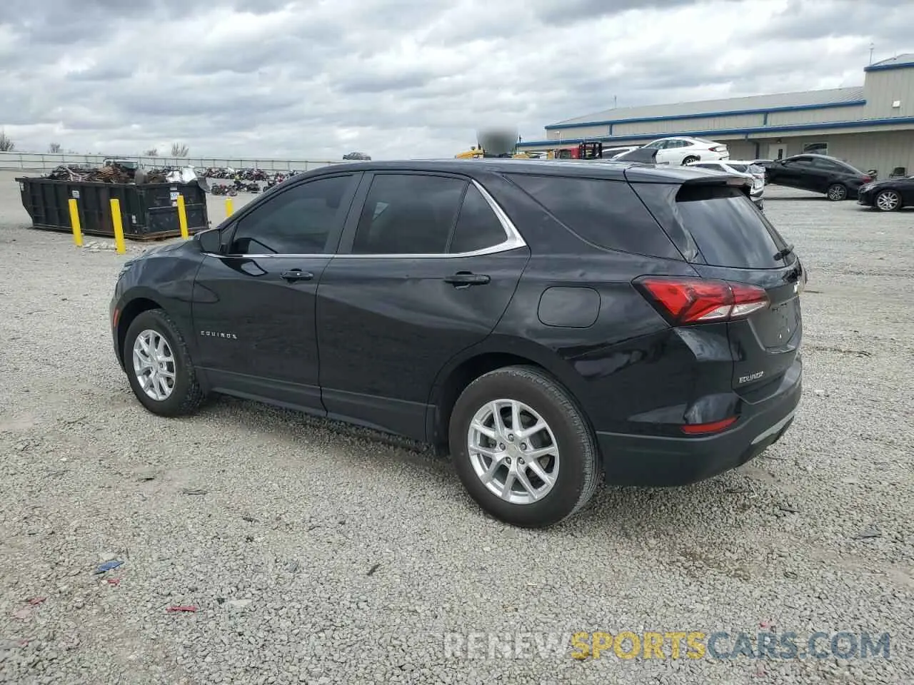 2 Photograph of a damaged car 3GNAXKEV4NL255333 CHEVROLET EQUINOX 2022