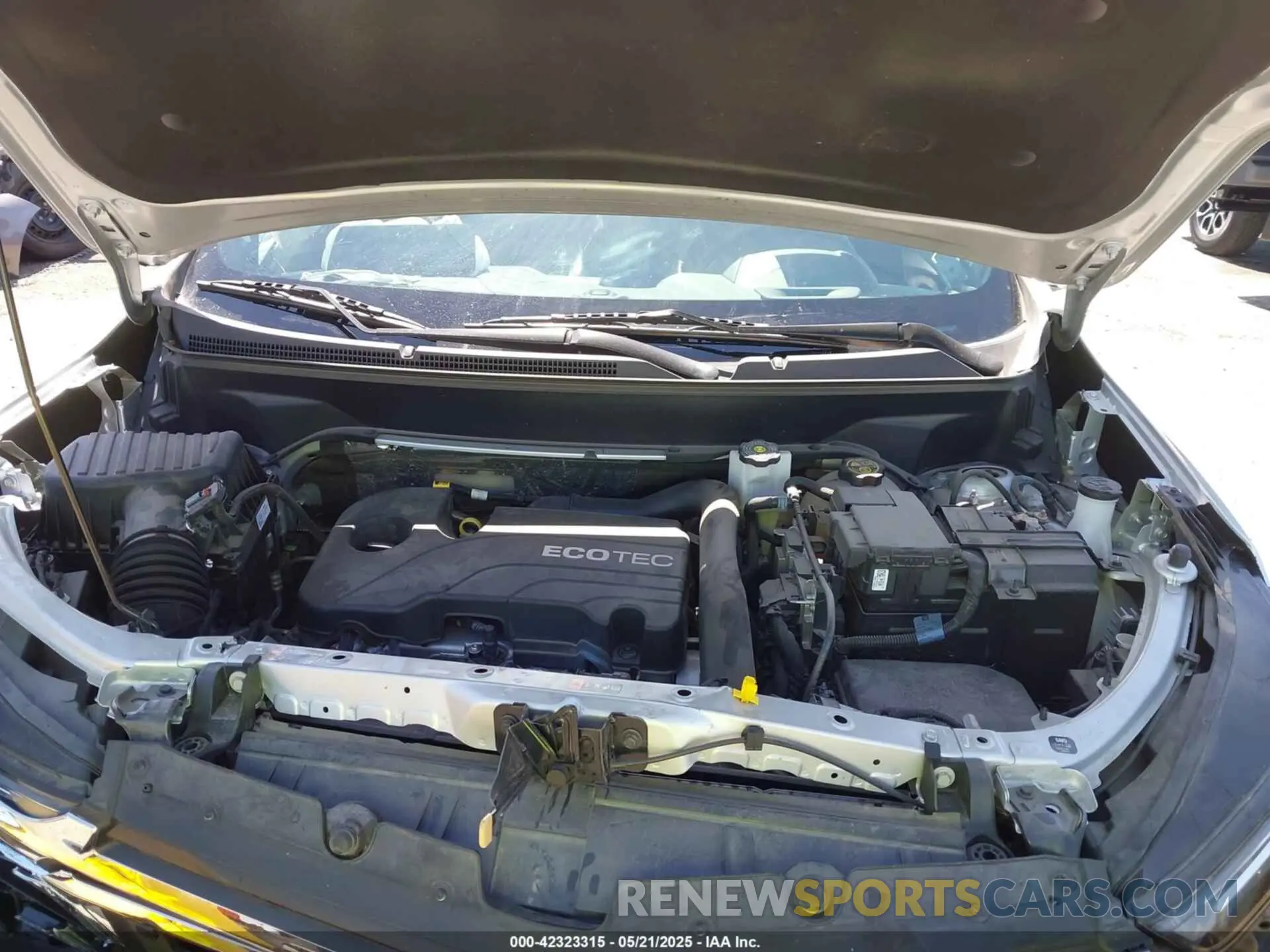10 Photograph of a damaged car 3GNAXKEV4NL262654 CHEVROLET EQUINOX 2022
