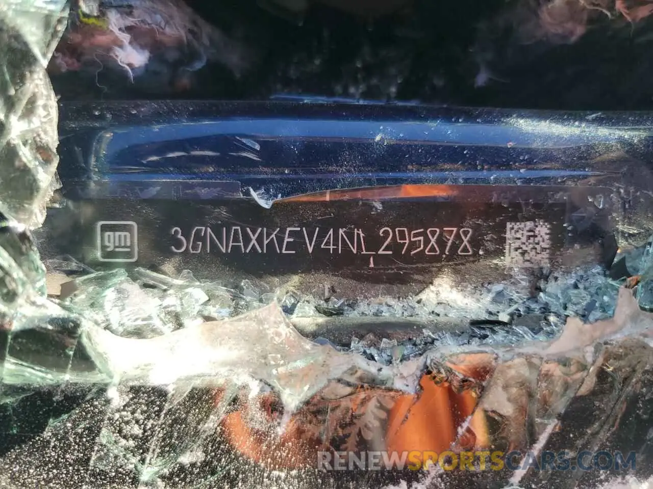 12 Photograph of a damaged car 3GNAXKEV4NL295878 CHEVROLET EQUINOX 2022