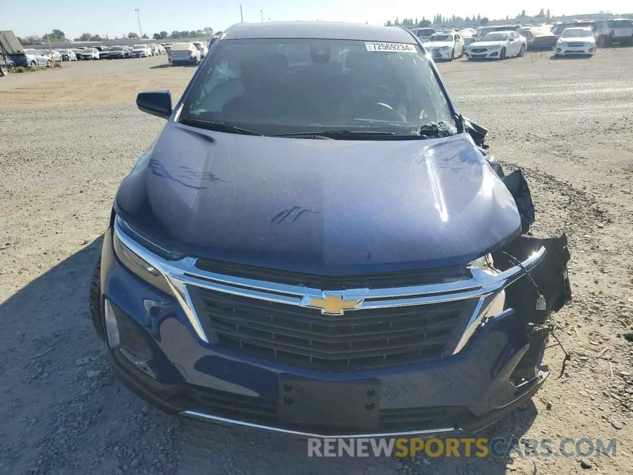 5 Photograph of a damaged car 3GNAXKEV4NL295878 CHEVROLET EQUINOX 2022
