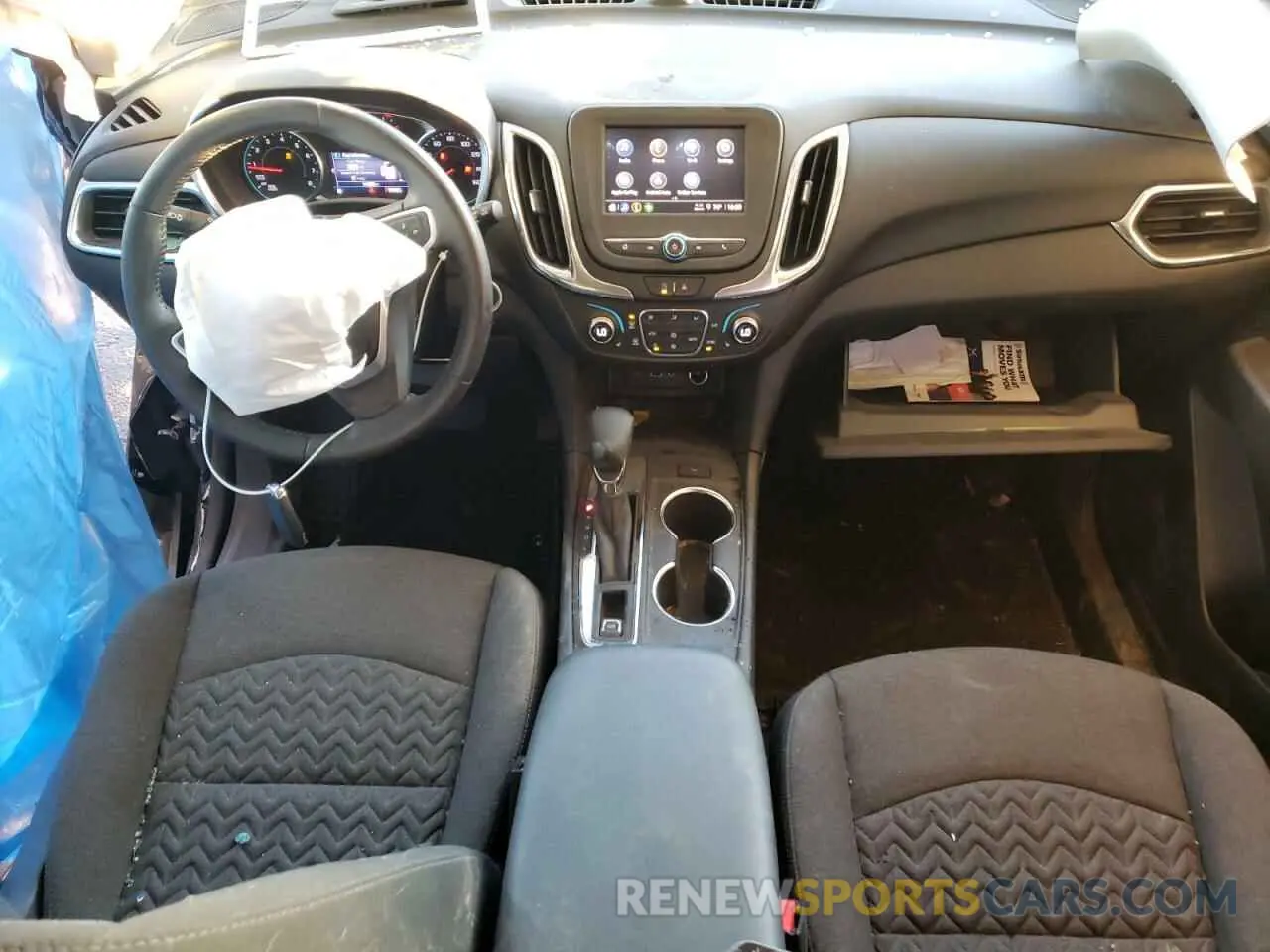 8 Photograph of a damaged car 3GNAXKEV4NL295878 CHEVROLET EQUINOX 2022
