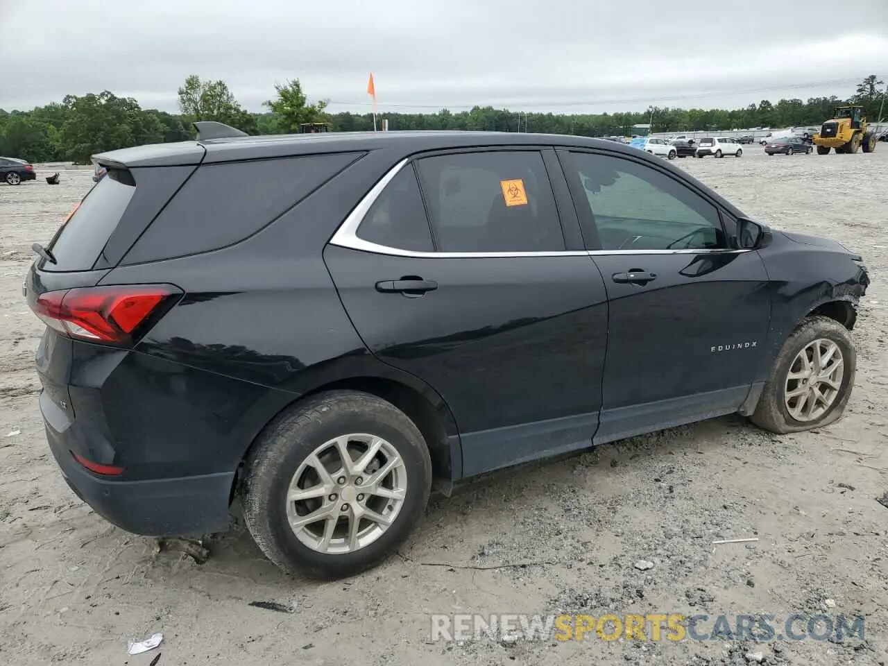 3 Photograph of a damaged car 3GNAXKEV4NL313974 CHEVROLET EQUINOX 2022