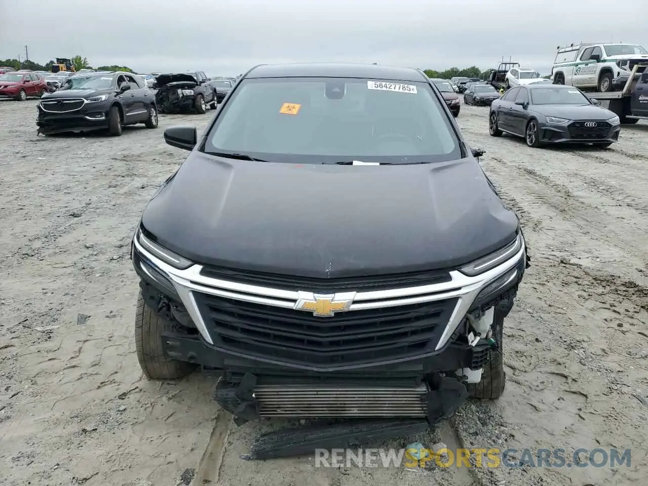5 Photograph of a damaged car 3GNAXKEV4NL313974 CHEVROLET EQUINOX 2022