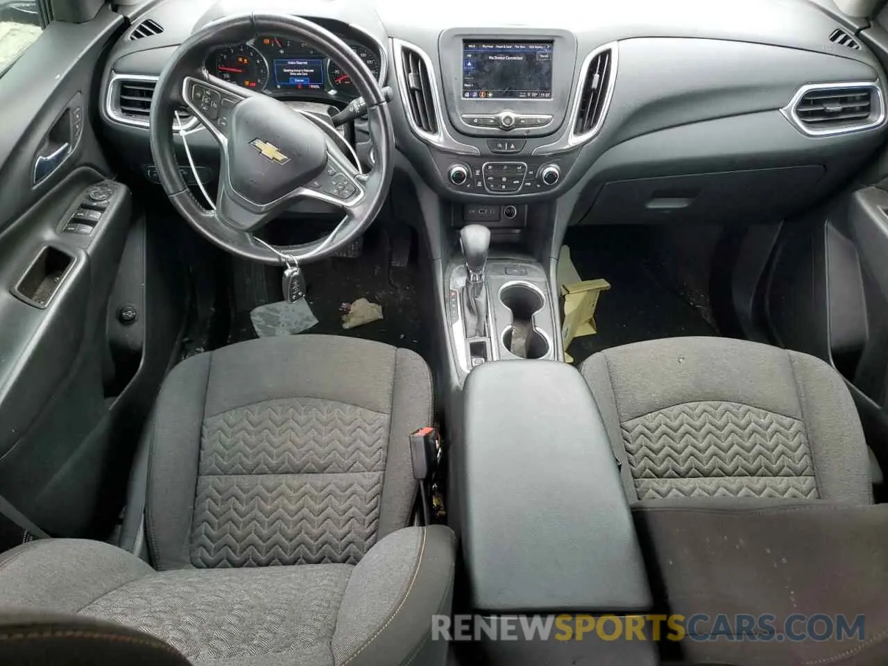 8 Photograph of a damaged car 3GNAXKEV4NL313974 CHEVROLET EQUINOX 2022