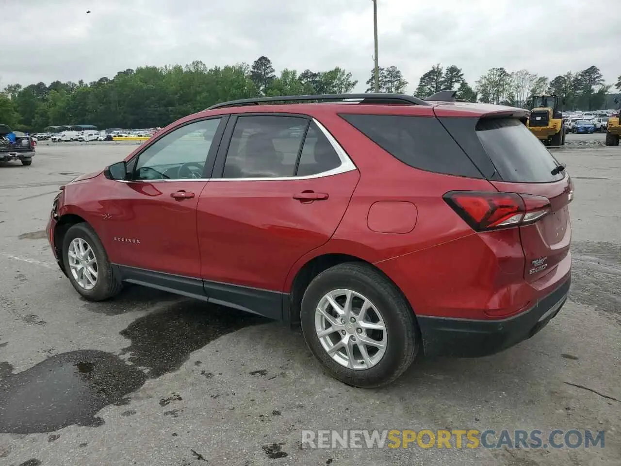 2 Photograph of a damaged car 3GNAXKEV5NL117428 CHEVROLET EQUINOX 2022
