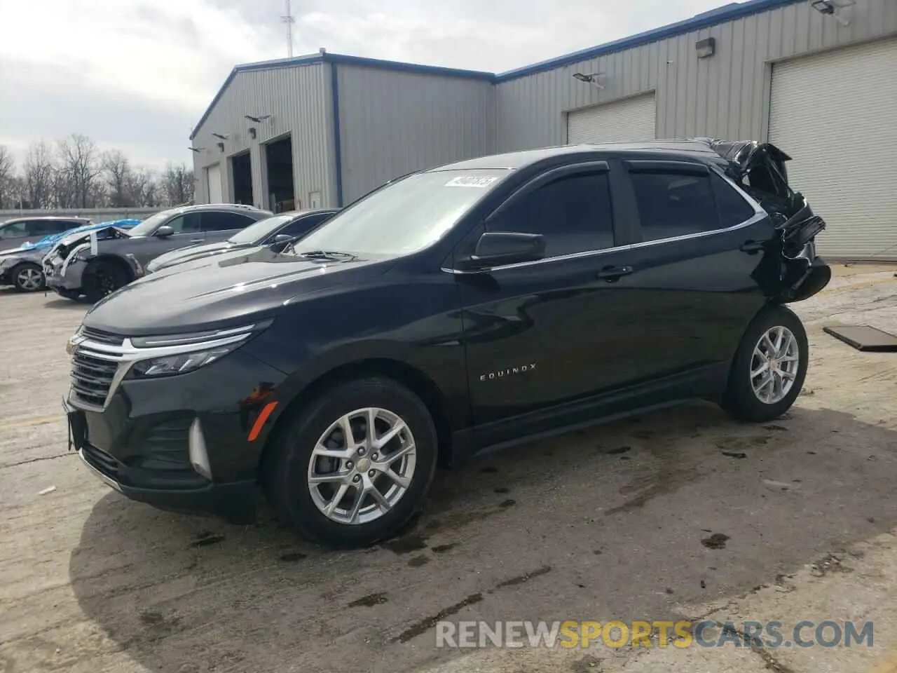 1 Photograph of a damaged car 3GNAXKEV5NL128137 CHEVROLET EQUINOX 2022