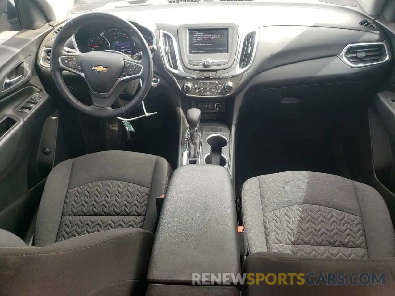 8 Photograph of a damaged car 3GNAXKEV5NL128137 CHEVROLET EQUINOX 2022