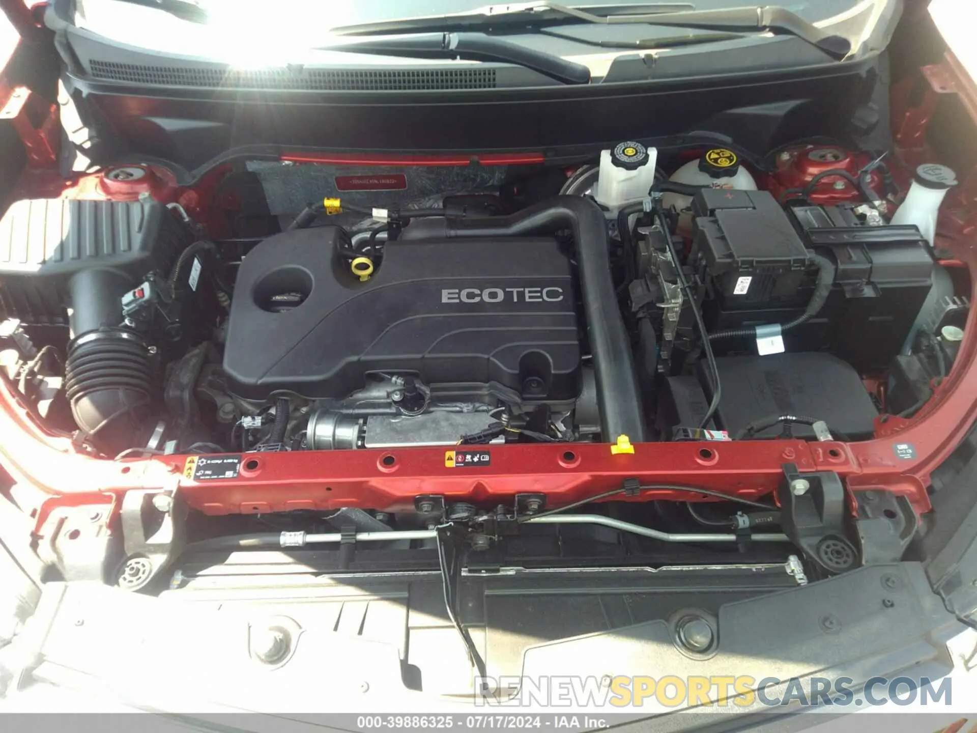 10 Photograph of a damaged car 3GNAXKEV5NL180822 CHEVROLET EQUINOX 2022