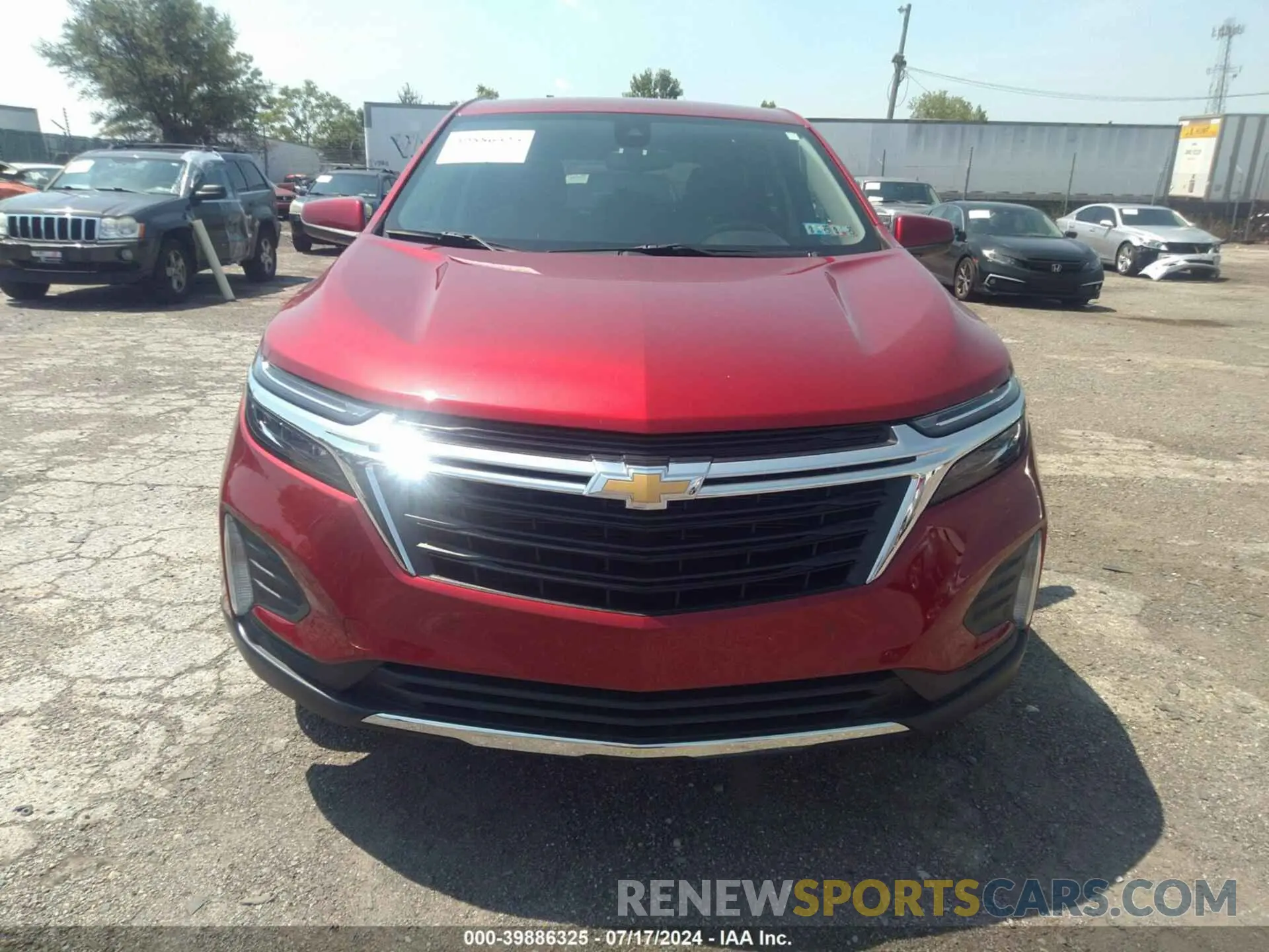 13 Photograph of a damaged car 3GNAXKEV5NL180822 CHEVROLET EQUINOX 2022