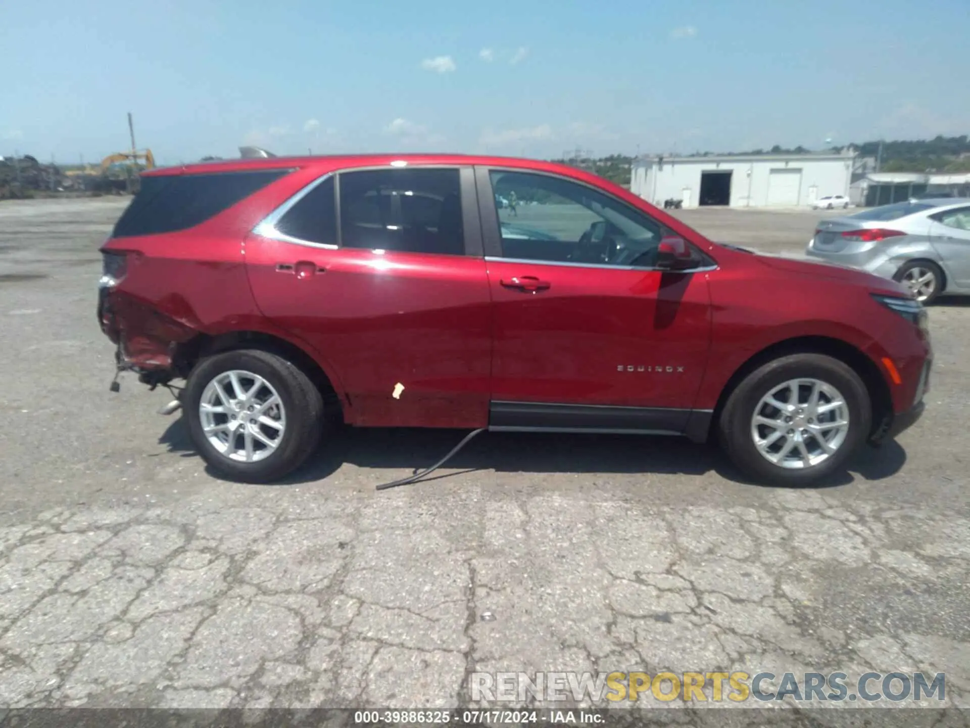 14 Photograph of a damaged car 3GNAXKEV5NL180822 CHEVROLET EQUINOX 2022