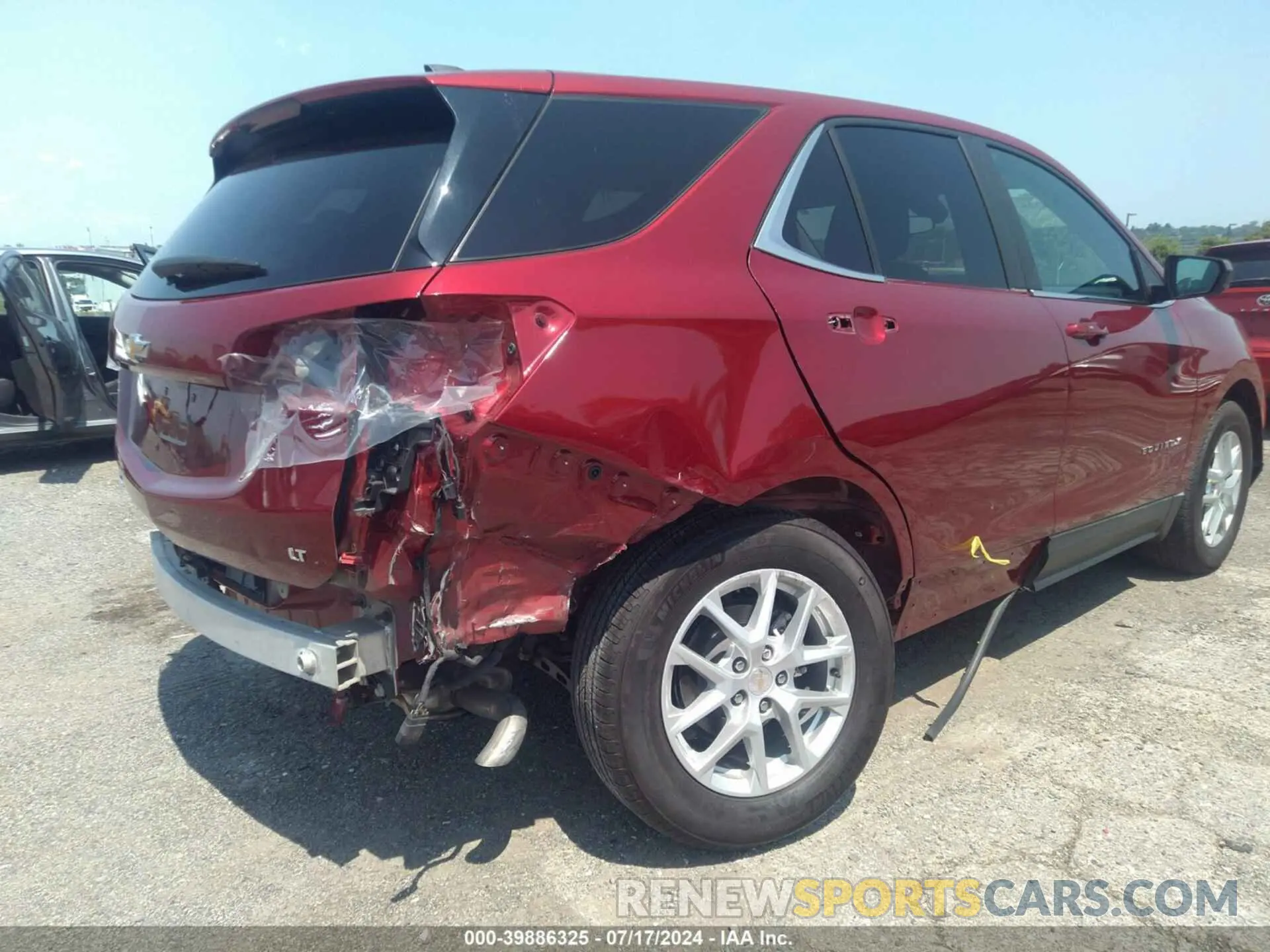 6 Photograph of a damaged car 3GNAXKEV5NL180822 CHEVROLET EQUINOX 2022