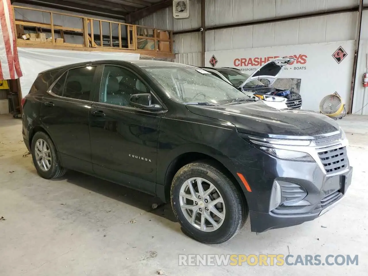 4 Photograph of a damaged car 3GNAXKEV5NL308802 CHEVROLET EQUINOX 2022