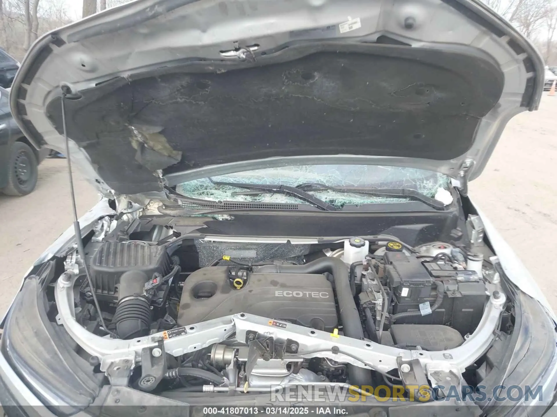 10 Photograph of a damaged car 3GNAXKEV6NL106342 CHEVROLET EQUINOX 2022
