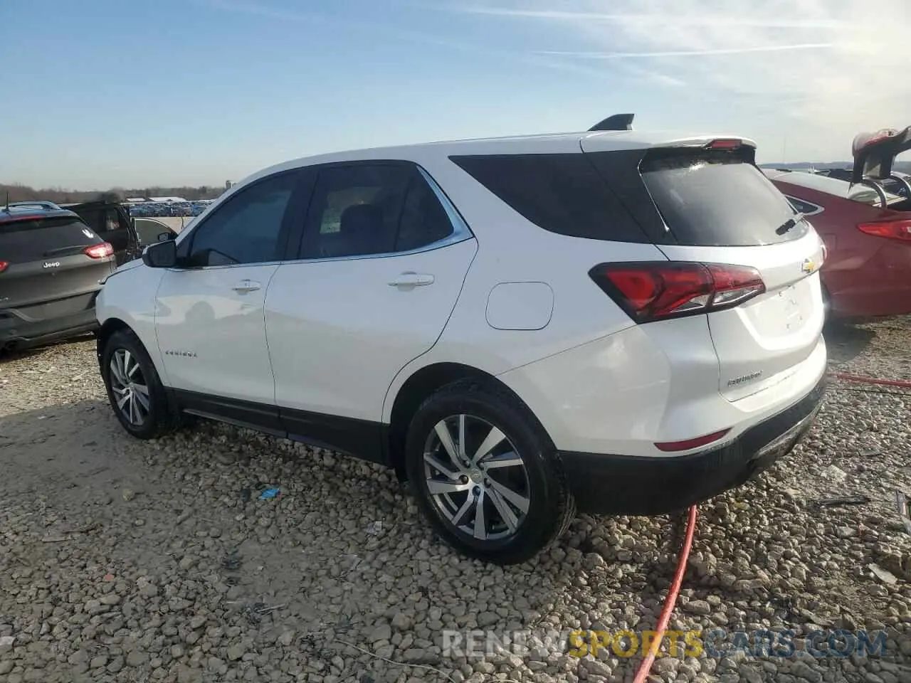 2 Photograph of a damaged car 3GNAXKEV6NL232944 CHEVROLET EQUINOX 2022