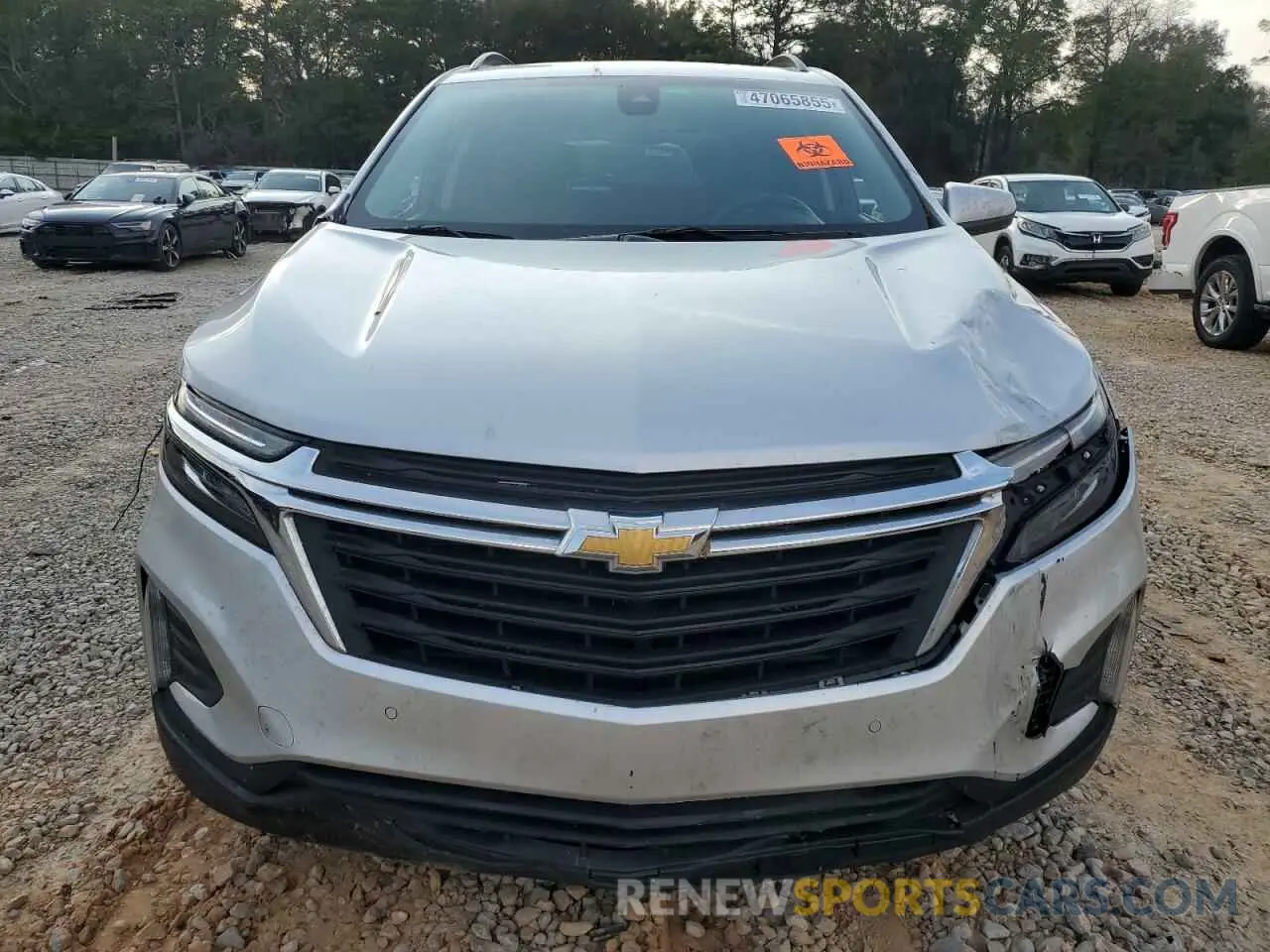 5 Photograph of a damaged car 3GNAXKEV6NL254023 CHEVROLET EQUINOX 2022