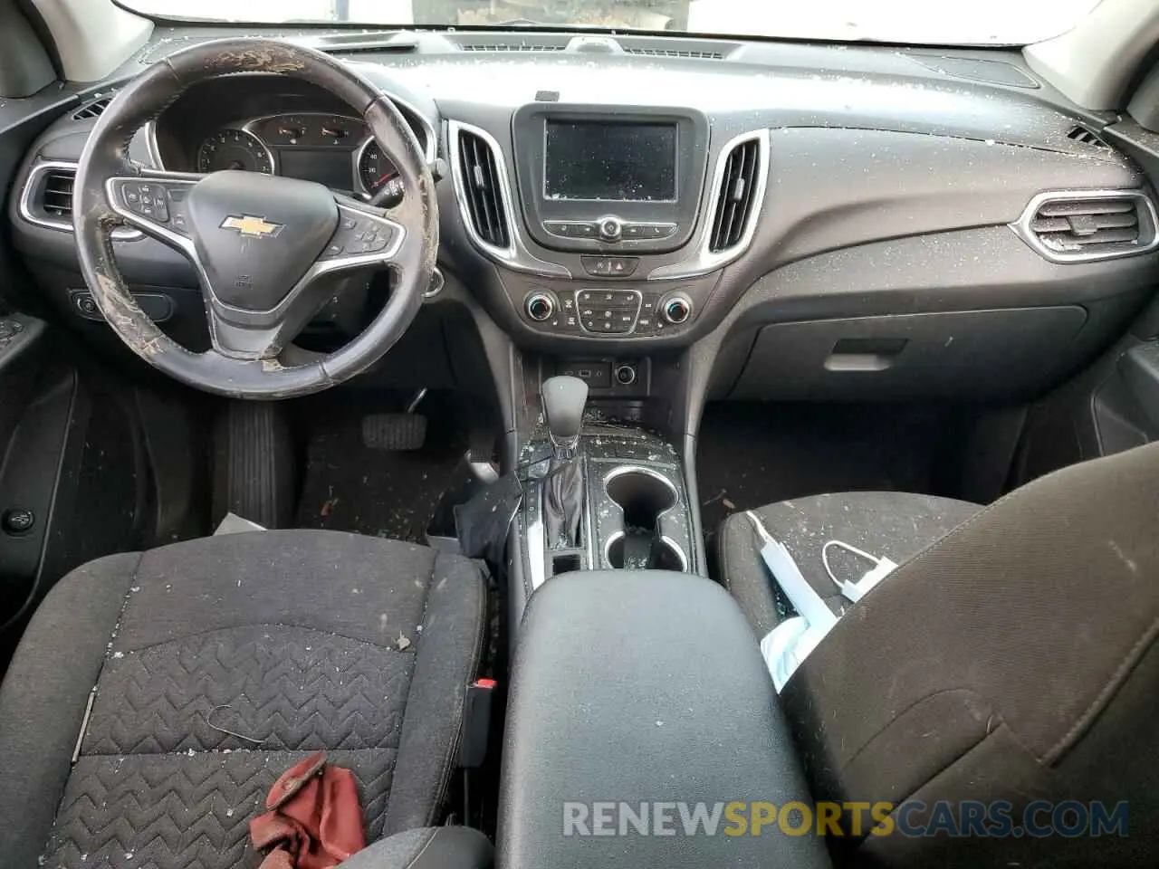 8 Photograph of a damaged car 3GNAXKEV6NL254023 CHEVROLET EQUINOX 2022