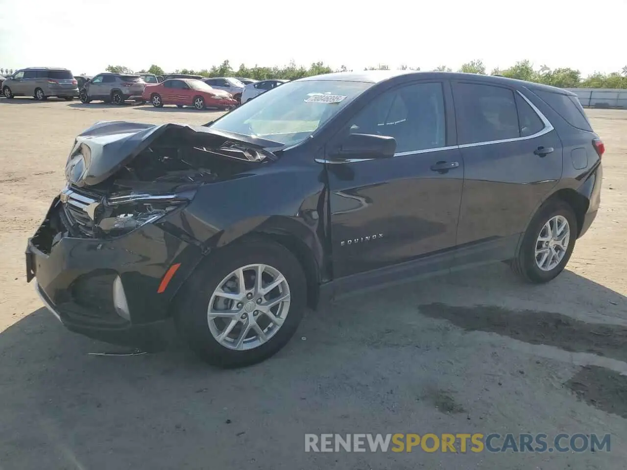 1 Photograph of a damaged car 3GNAXKEV6NL279052 CHEVROLET EQUINOX 2022