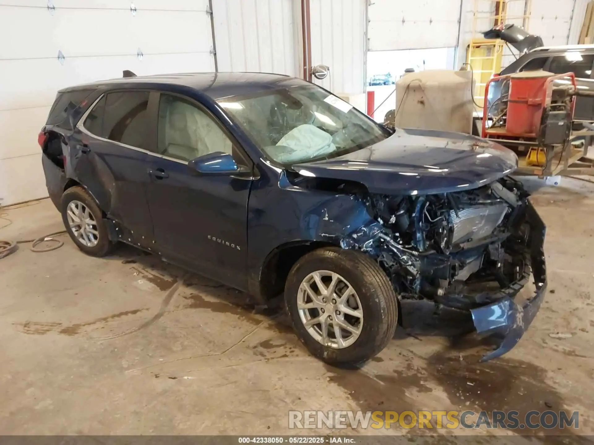 1 Photograph of a damaged car 3GNAXKEV6NL282839 CHEVROLET EQUINOX 2022