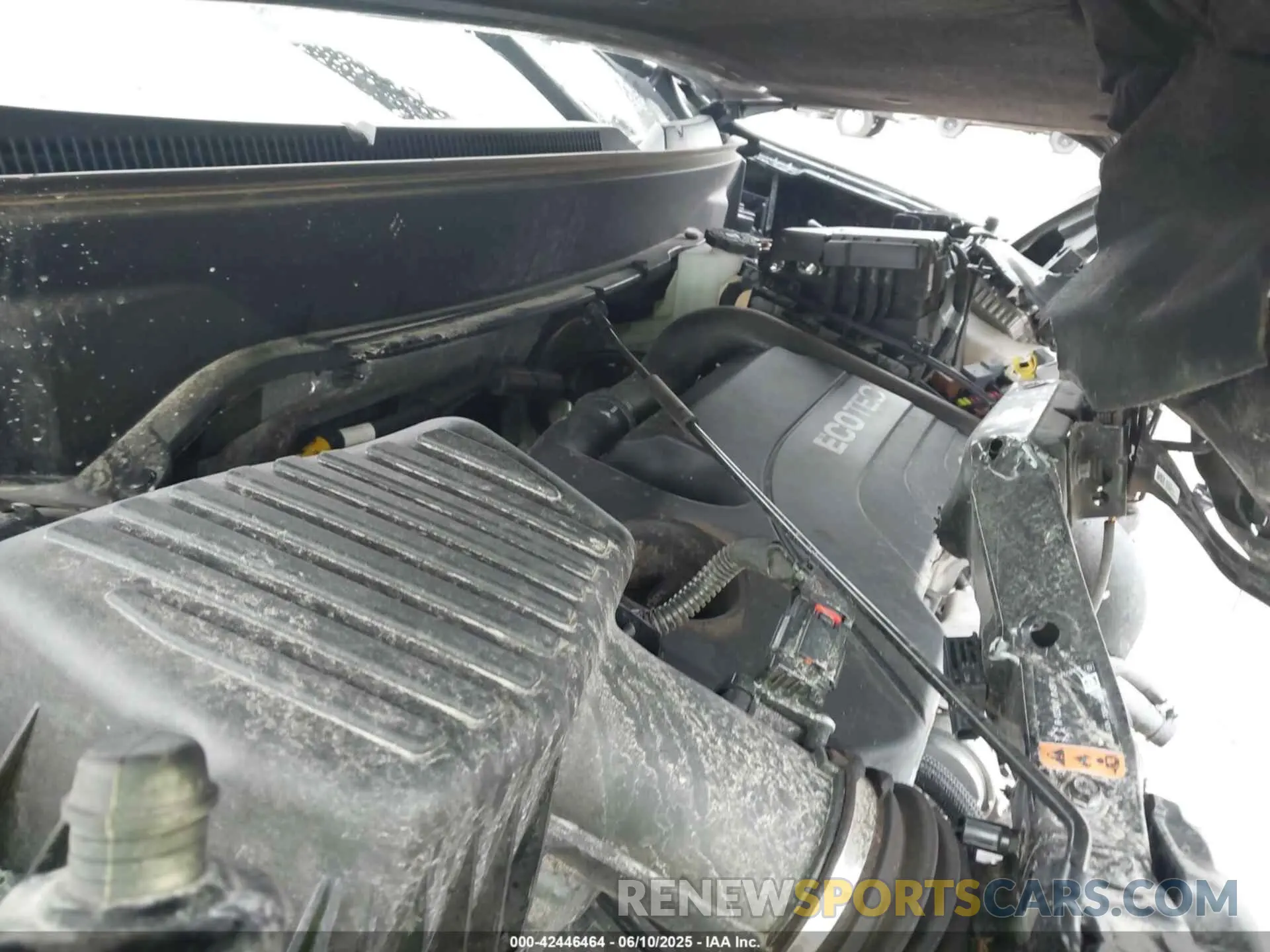 10 Photograph of a damaged car 3GNAXKEV6NL287295 CHEVROLET EQUINOX 2022