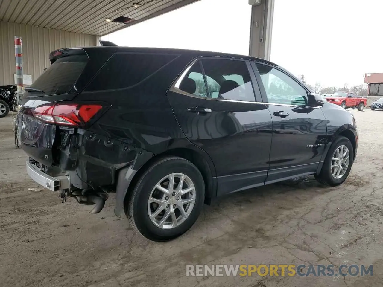 3 Photograph of a damaged car 3GNAXKEV6NL313037 CHEVROLET EQUINOX 2022