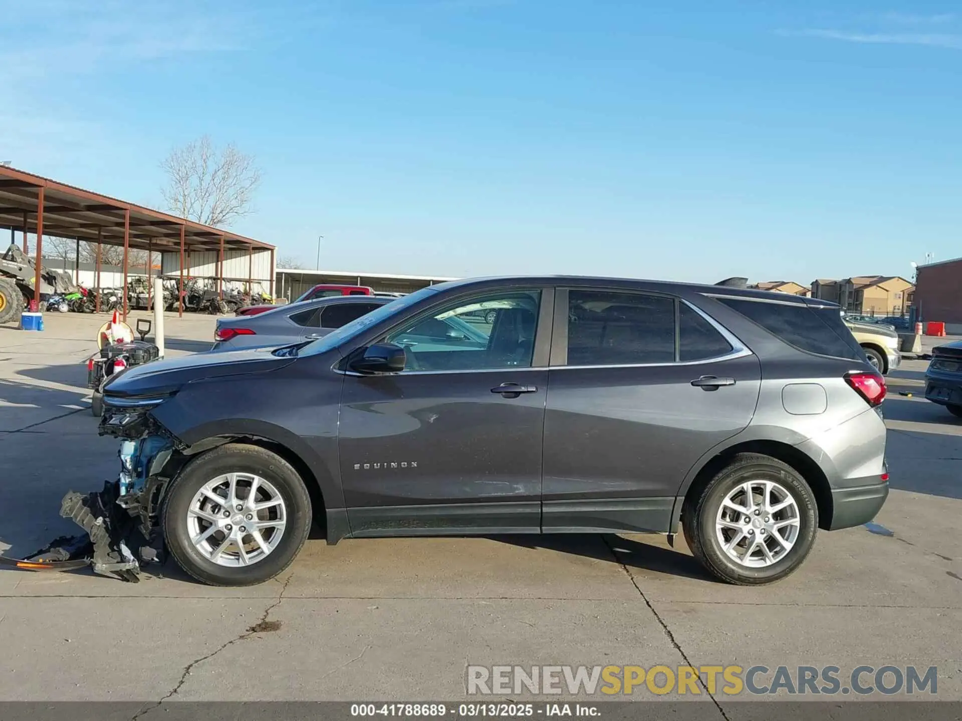 15 Photograph of a damaged car 3GNAXKEV6NS195352 CHEVROLET EQUINOX 2022