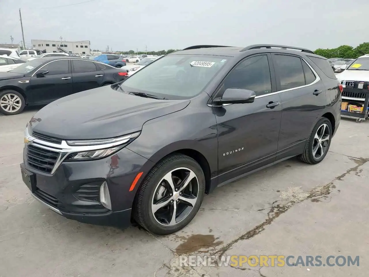 1 Photograph of a damaged car 3GNAXKEV6NS231296 CHEVROLET EQUINOX 2022