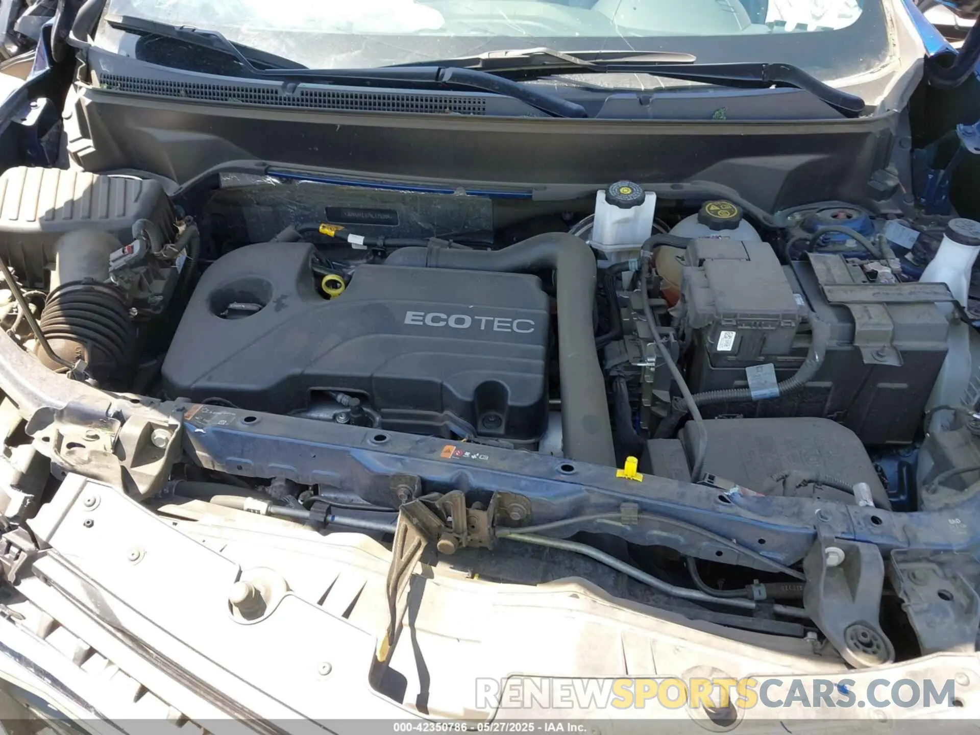 10 Photograph of a damaged car 3GNAXKEV7NL175394 CHEVROLET EQUINOX 2022