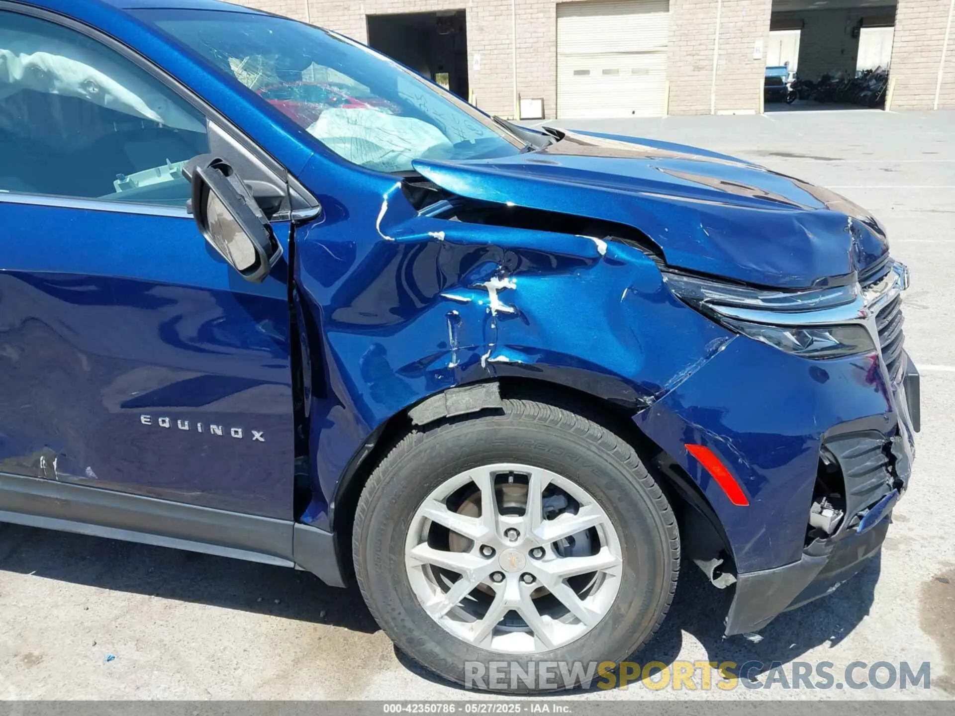 6 Photograph of a damaged car 3GNAXKEV7NL175394 CHEVROLET EQUINOX 2022
