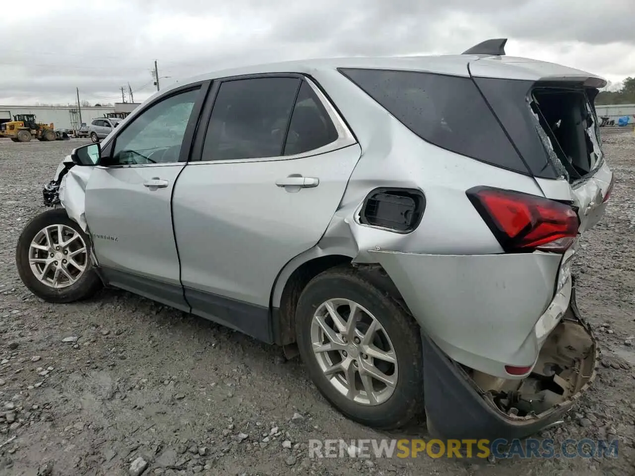 2 Photograph of a damaged car 3GNAXKEV7NL208720 CHEVROLET EQUINOX 2022