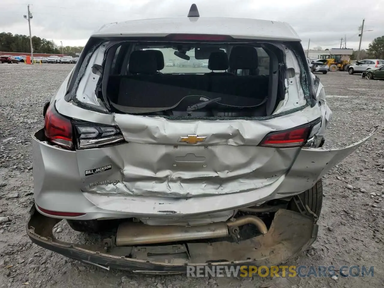 6 Photograph of a damaged car 3GNAXKEV7NL208720 CHEVROLET EQUINOX 2022