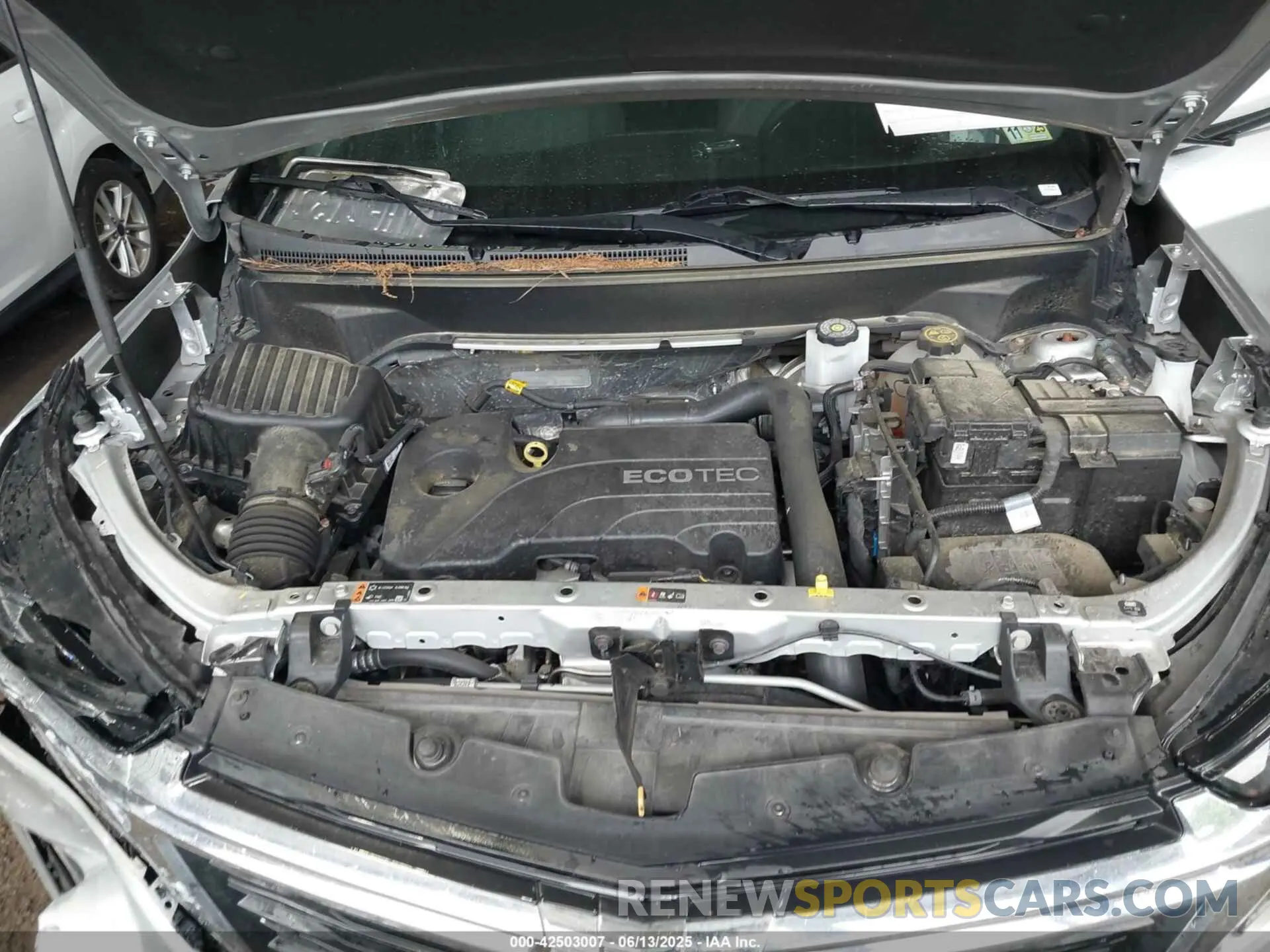 10 Photograph of a damaged car 3GNAXKEV7NL211312 CHEVROLET EQUINOX 2022