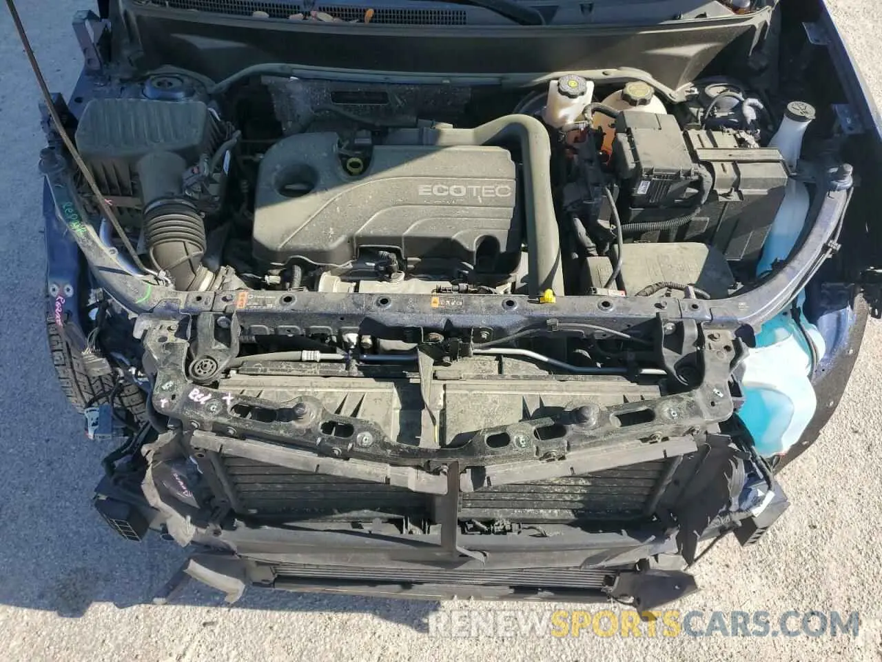 13 Photograph of a damaged car 3GNAXKEV7NL223041 CHEVROLET EQUINOX 2022