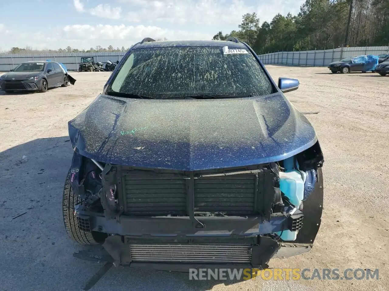 5 Photograph of a damaged car 3GNAXKEV7NL223041 CHEVROLET EQUINOX 2022