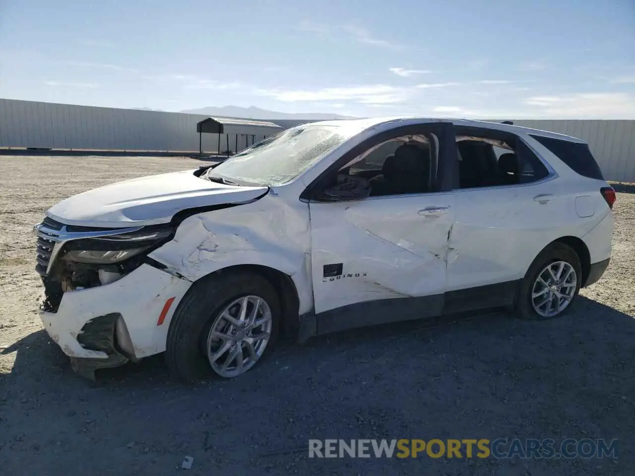 1 Photograph of a damaged car 3GNAXKEV7NL288844 CHEVROLET EQUINOX 2022
