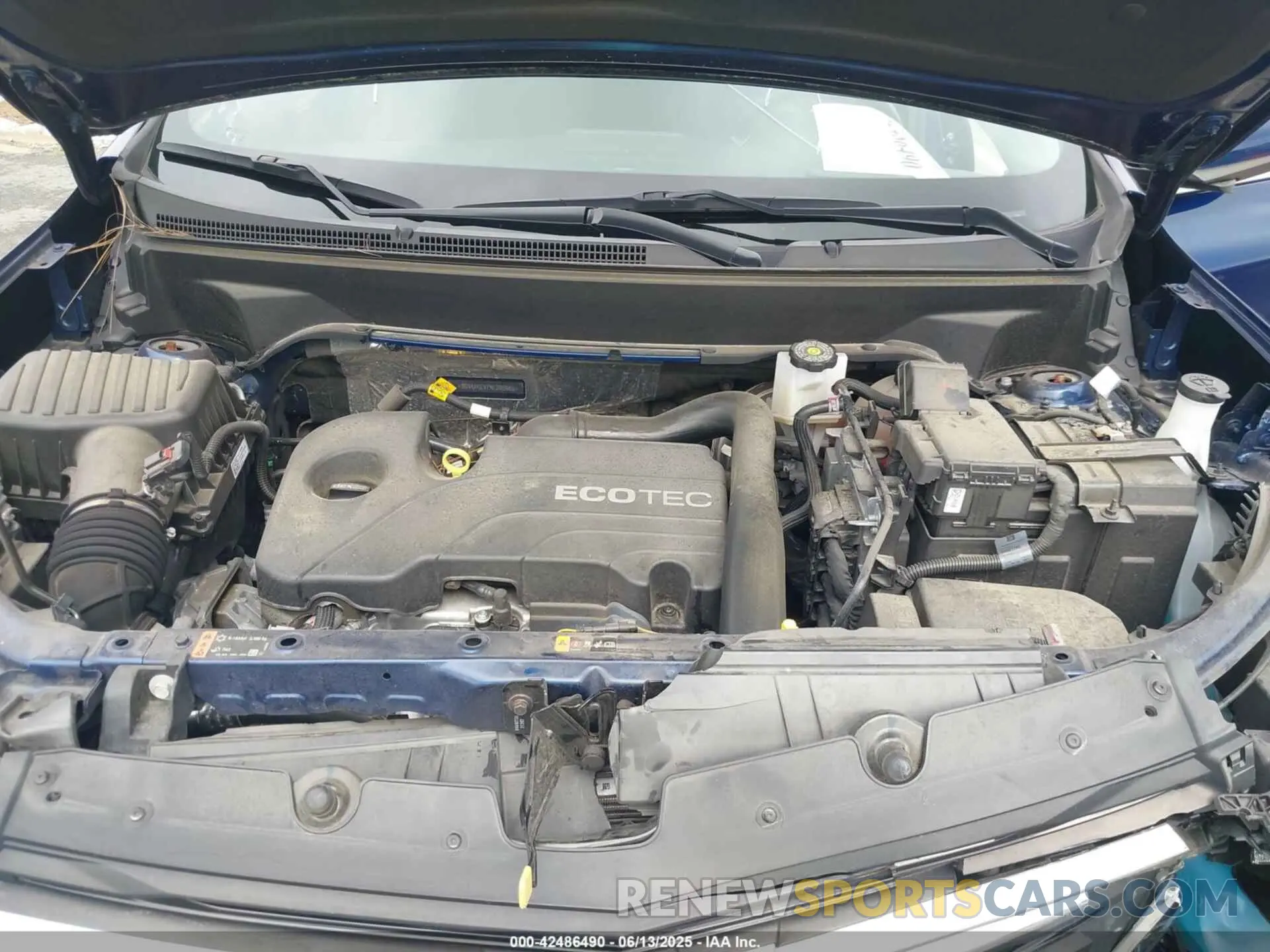 10 Photograph of a damaged car 3GNAXKEV7NL295969 CHEVROLET EQUINOX 2022
