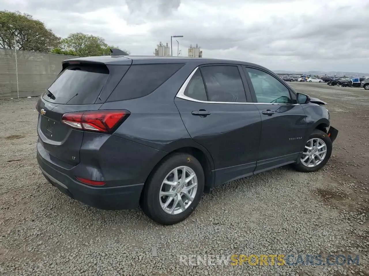 3 Photograph of a damaged car 3GNAXKEV7NS201191 CHEVROLET EQUINOX 2022