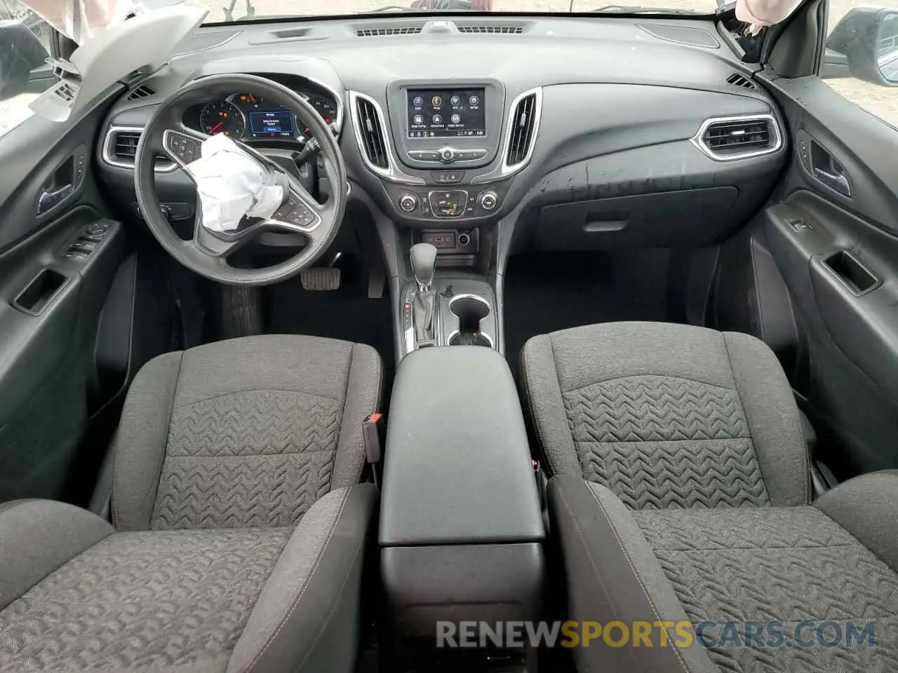 8 Photograph of a damaged car 3GNAXKEV7NS201191 CHEVROLET EQUINOX 2022